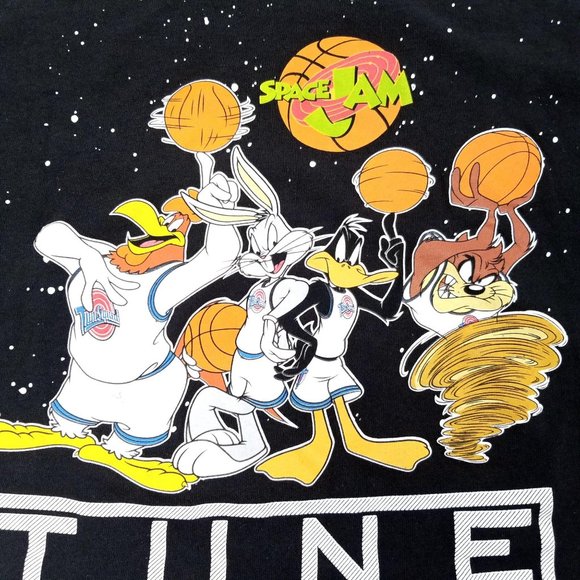Space Jam TShirt Tune Squad Looney Tunes Movie Tee - Picture 6 of 7
